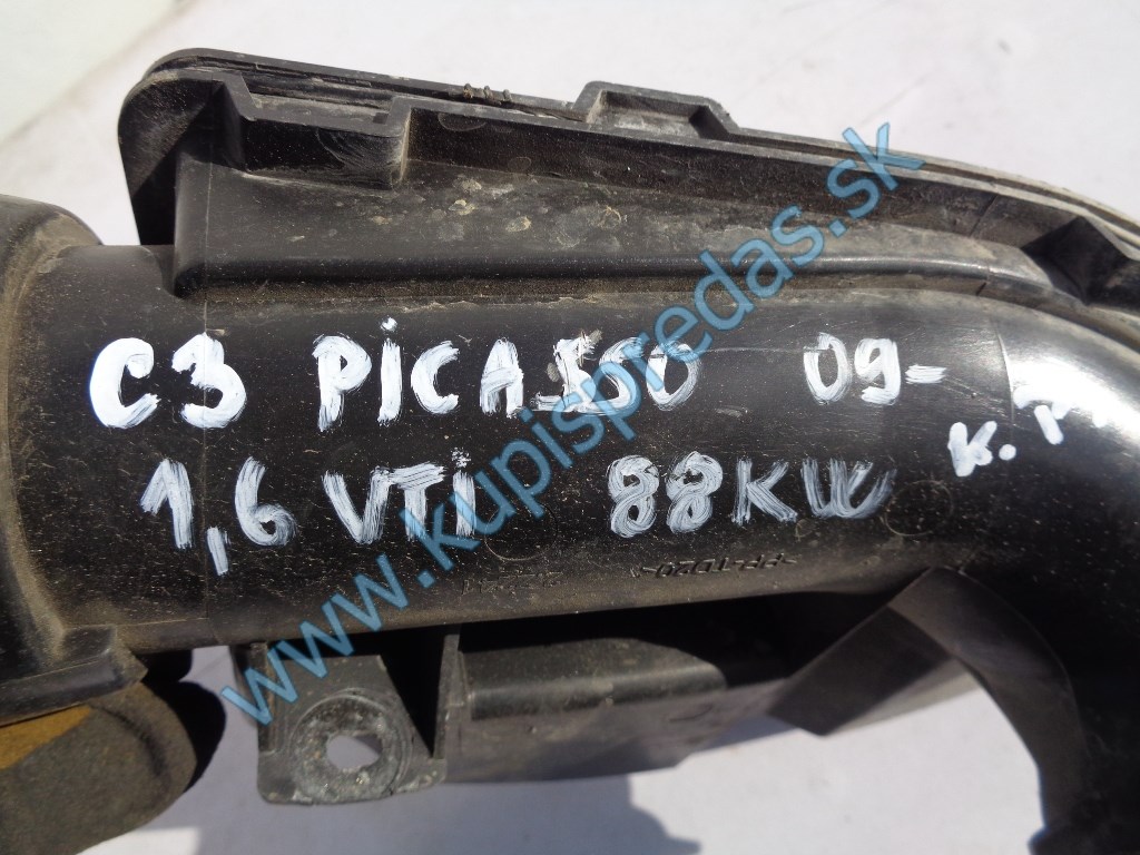 hadica nasávania vzduchu na citroen c3 picasso, 9683340180